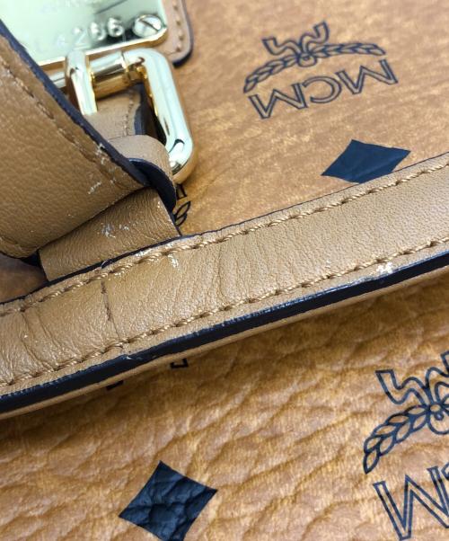 MCM（エムシーエム）MCM (エムシーエム) 2WAYショルダーバッグ ブラウンの古着・服飾アイテム