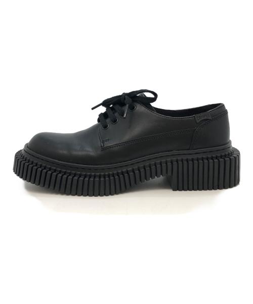 CAMPER（カンペール）CAMPER (カンペール) ダービーシューズ ブラック サイズ:38の古着・服飾アイテム