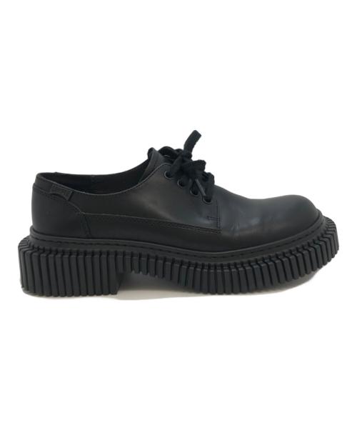 CAMPER（カンペール）CAMPER (カンペール) ダービーシューズ ブラック サイズ:38の古着・服飾アイテム