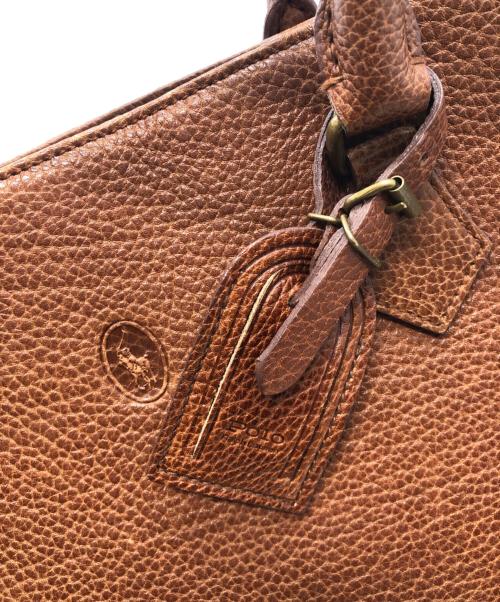 RALPH LAUREN（ラルフローレン）RALPH LAUREN (ラルフローレン) トートバッグ ブラウンの古着・服飾アイテム