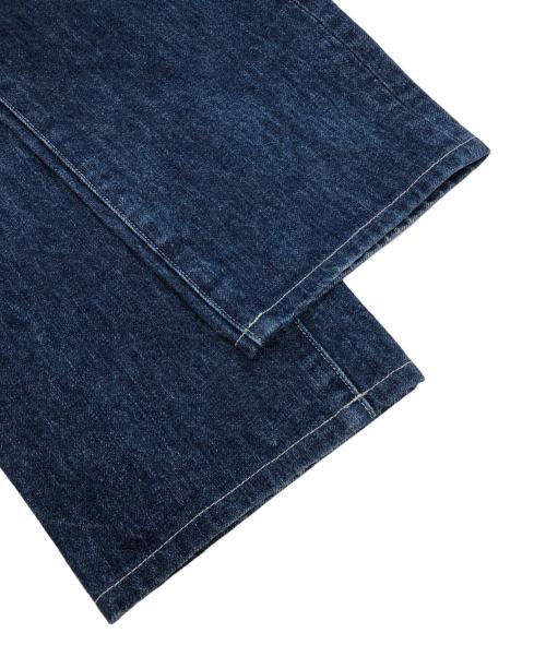 LOEFF（ロエフ）LOEFF (ロエフ) デニムスラックスパンツ ネイビー サイズ:SIZE 00の古着・服飾アイテム