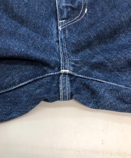 LOEFF（ロエフ）LOEFF (ロエフ) デニムスラックスパンツ ネイビー サイズ:SIZE 00の古着・服飾アイテム