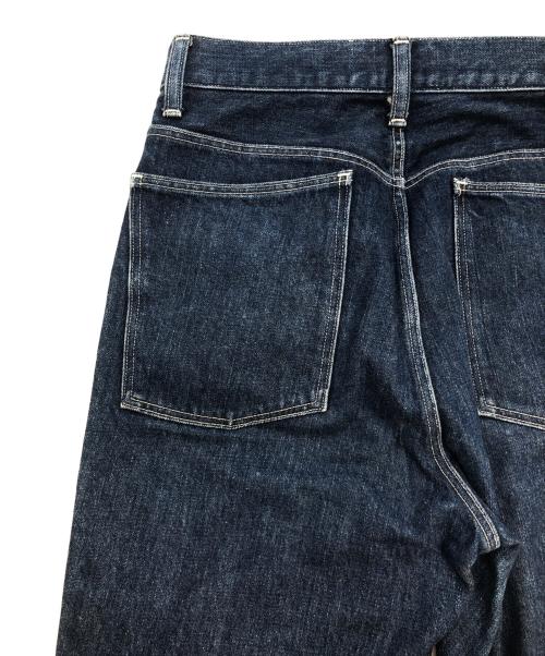 LOEFF（ロエフ）LOEFF (ロエフ) デニムスラックスパンツ ネイビー サイズ:SIZE 00の古着・服飾アイテム
