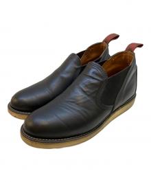 RED WING（レッドウィング）の古着「サイドゴアシューズ」｜ブラック