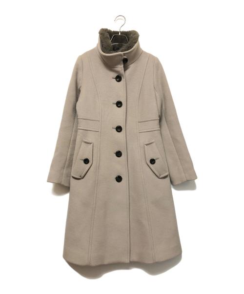 BLUE LABEL CRESTBRIDGE（ブルーレーベルクレストブリッジ）BLUE LABEL CRESTBRIDGE (ブルーレーベルクレストブリッジ) ウールコート グレー サイズ:36の古着・服飾アイテム