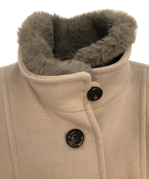 BLUE LABEL CRESTBRIDGE（ブルーレーベルクレストブリッジ）BLUE LABEL CRESTBRIDGE (ブルーレーベルクレストブリッジ) ウールコート グレー サイズ:36の古着・服飾アイテム