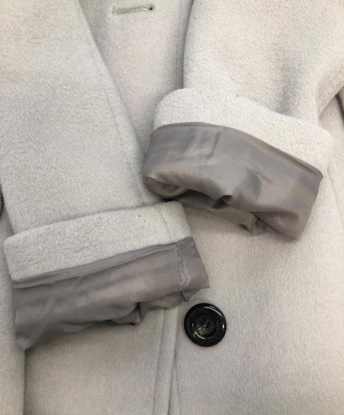 BLUE LABEL CRESTBRIDGE（ブルーレーベルクレストブリッジ）BLUE LABEL CRESTBRIDGE (ブルーレーベルクレストブリッジ) ウールコート グレー サイズ:36の古着・服飾アイテム