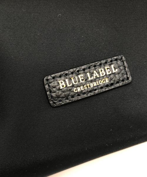 BLUE LABEL CRESTBRIDGE（ブルーレーベルクレストブリッジ）BLUE LABEL CRESTBRIDGE (ブルーレーベルクレストブリッジ) ナイロントートバッグ ブラックの古着・服飾アイテム