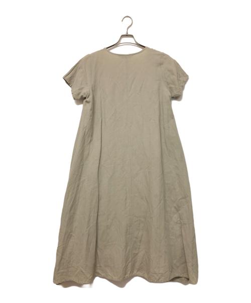 mizuiro-ind（ミズイロインド）mizuiro-ind (ミズイロインド) 半袖ワンピース オリーブ サイズ:不明の古着・服飾アイテム