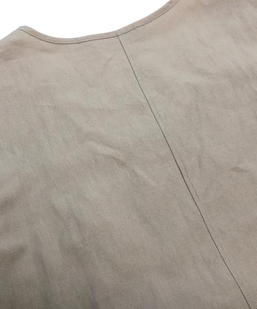 mizuiro-ind（ミズイロインド）mizuiro-ind (ミズイロインド) 半袖ワンピース オリーブ サイズ:不明の古着・服飾アイテム