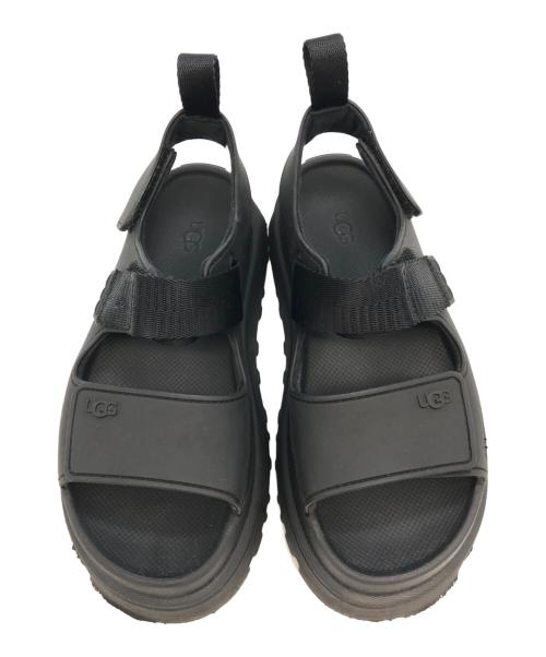 UGG（アグ）UGG (アグ) 厚底サンダル ブラック サイズ:23の古着・服飾アイテム