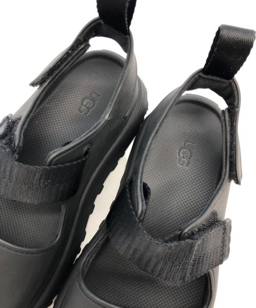 UGG（アグ）UGG (アグ) 厚底サンダル ブラック サイズ:23の古着・服飾アイテム