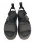 中古・古着 UGG (アグ) 厚底サンダル ブラック サイズ:23：7000円