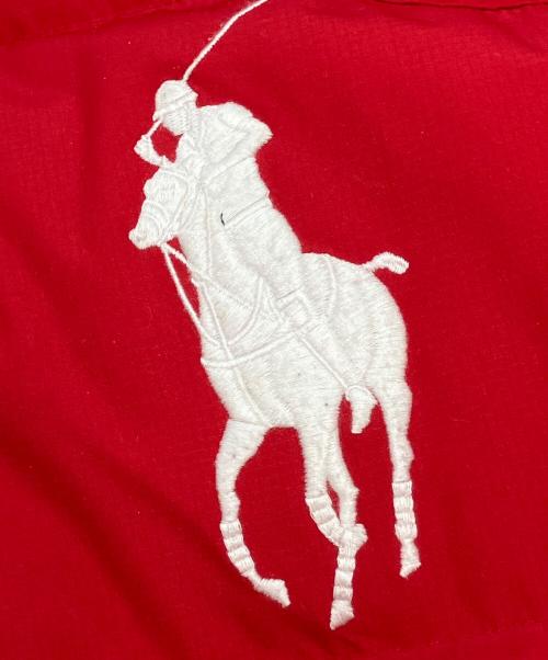 POLO RALPH LAUREN（ポロ・ラルフローレン）POLO RALPH LAUREN (ポロ・ラルフローレン) ダウンベスト レッド サイズ:SIZE Mの古着・服飾アイテム