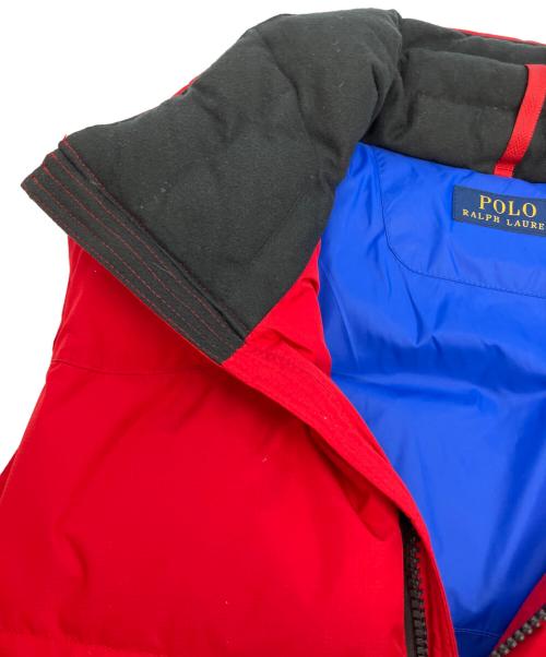 POLO RALPH LAUREN（ポロ・ラルフローレン）POLO RALPH LAUREN (ポロ・ラルフローレン) ダウンベスト レッド サイズ:SIZE Mの古着・服飾アイテム