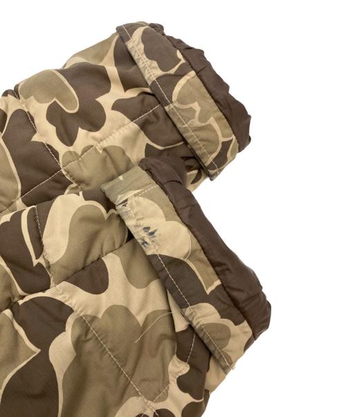 Columbia（コロンビア）Columbia (コロンビア) 中綿ジャケット ベージュ×ブラウン サイズ:XLの古着・服飾アイテム