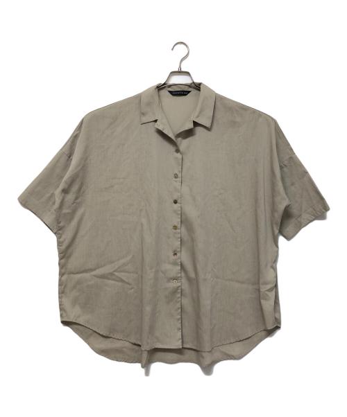 mizuiro-ind（ミズイロインド）mizuiro-ind (ミズイロインド) 半袖シャツ サンドベージュ サイズ:SIZE Freeの古着・服飾アイテム