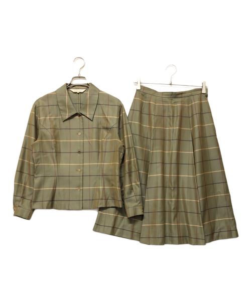 Burberry's（バーバリーズ）Burberry's (バーバリーズ) セットアップ グリーン サイズ:SIZE 9Rの古着・服飾アイテム