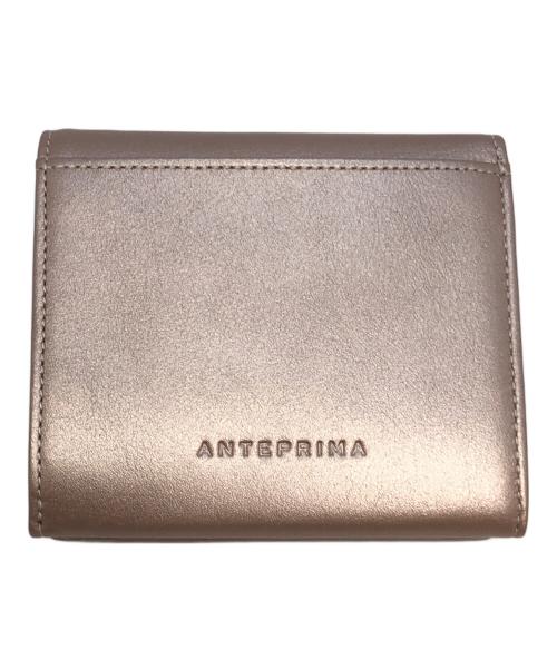 ANTEPRIMA（アンテプリマ）ANTEPRIMA (アンテプリマ) マッツェット　2つ折り財布 シャンパンピンクの古着・服飾アイテム