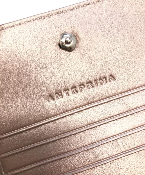 ANTEPRIMA（アンテプリマ）ANTEPRIMA (アンテプリマ) マッツェット　2つ折り財布 シャンパンピンクの古着・服飾アイテム