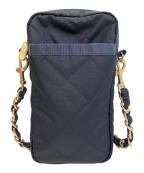 LeSportsacレスポートサック）の古着「CHAIN MINI PHONE CRSBDY」｜ネイビー