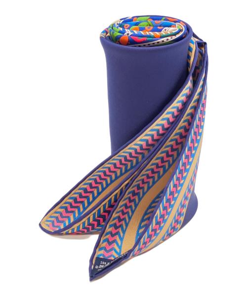 HERMES（エルメス）HERMES (エルメス) Selle des Steppes ネイビーの古着・服飾アイテム