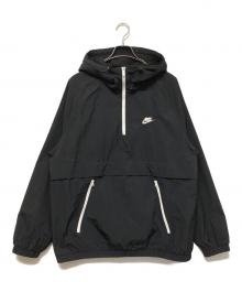 NIKE（ナイキ）の古着「ハーフジッフジャケット」｜ブラック