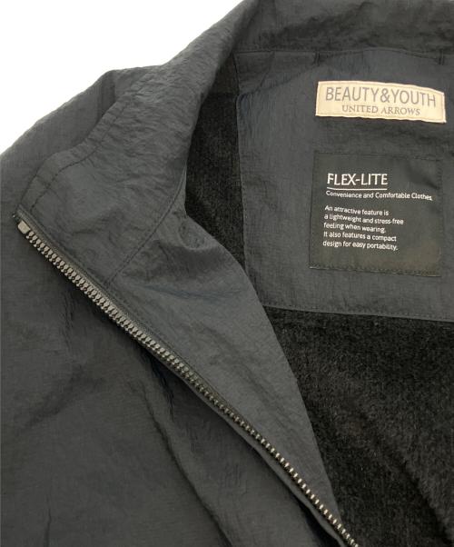 BEAUTY&YOUTH（ビューティーアンドユース）BEAUTY&YOUTH (ビューティーアンドユース) ナイロンジャケット ブラック サイズ:Lの古着・服飾アイテム