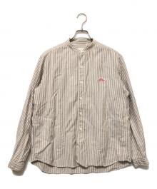DANTON（ダントン）の古着「長袖シャツ」｜ブラウン