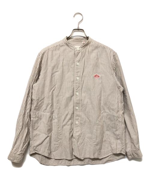 DANTON（ダントン）DANTON (ダントン) 長袖シャツ ブラウン サイズ:SIZE 40の古着・服飾アイテム