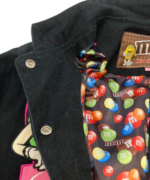 m&m's（エムアンドエムズ）m&m's (エムアンドエムズ) ブルゾン ブラック サイズ:SIZE Mの古着・服飾アイテム