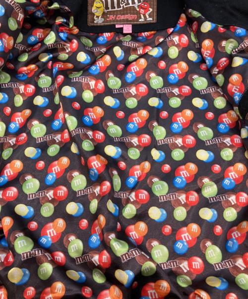 m&m's（エムアンドエムズ）m&m's (エムアンドエムズ) ブルゾン ブラック サイズ:SIZE Mの古着・服飾アイテム