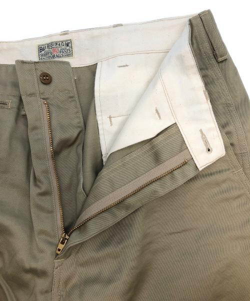 BUZZ RICKSON'S（バズリクソンズ）BUZZ RICKSON'S (バズリクソンズ) ワイドパンツ ベージュ サイズ:SIZE W32 L34の古着・服飾アイテム