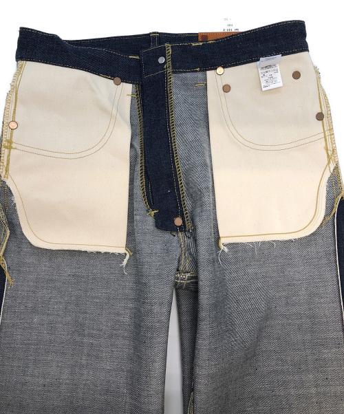 LEE（リー）LEE (リー) ワイドデニムパンツ ネイビー サイズ:SIZE W31 L34の古着・服飾アイテム