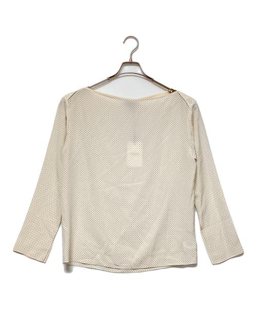 theory（セオリー）theory (セオリー) 半袖ブラウス ベージュ サイズ:SIZE Sの古着・服飾アイテム