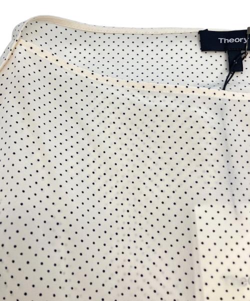 theory（セオリー）theory (セオリー) 半袖ブラウス ベージュ サイズ:SIZE Sの古着・服飾アイテム