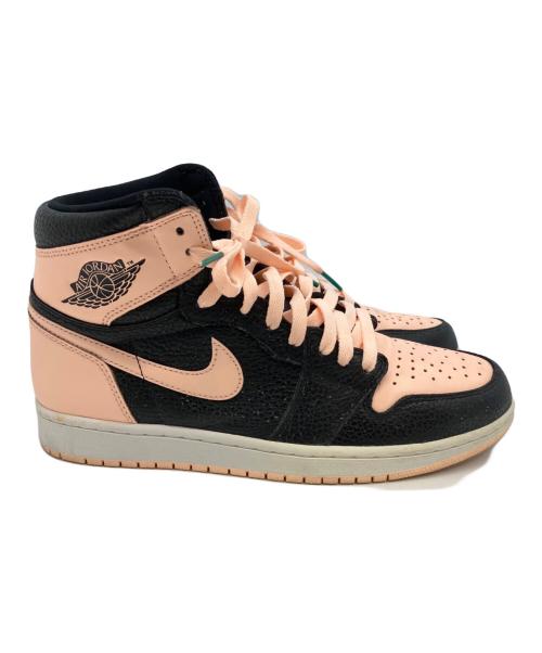 NIKE（ナイキ）NIKE (ナイキ) AIR JORDAN1 ブラック×ピンク サイズ:28の古着・服飾アイテム