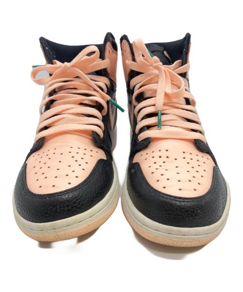 NIKE（ナイキ）NIKE (ナイキ) AIR JORDAN1 ブラック×ピンク サイズ:28の古着・服飾アイテム