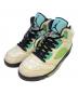 NIKE（ナイキ）の古着「Air Jordan 5　ハイカットスニーカー」｜ホワイト×グリーン