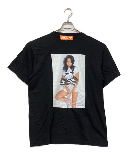 KIKS TYO（キックスティーワイオー）KIKS TYO (キックスティーワイオー) 半袖Tシャツ ブラック サイズ:Lの古着・服飾アイテム