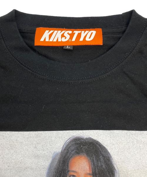 KIKS TYO（キックスティーワイオー）KIKS TYO (キックスティーワイオー) 半袖Tシャツ ブラック サイズ:Lの古着・服飾アイテム