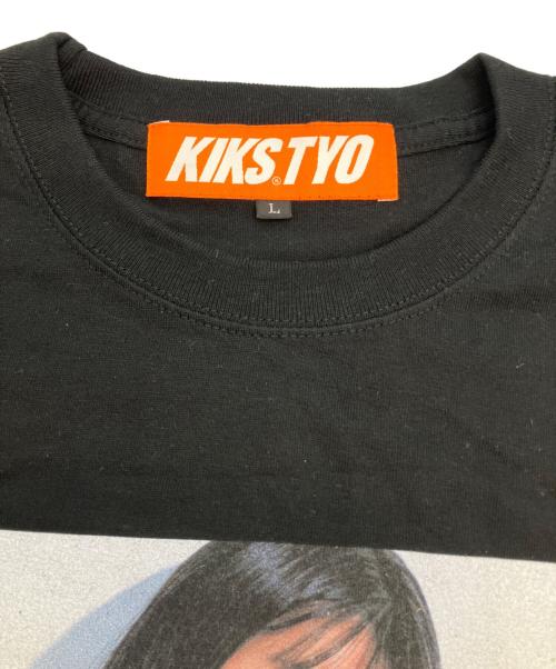 KIKS TYO（キックスティーワイオー）KIKS TYO (キックスティーワイオー) 半袖Tシャツ ブラック サイズ:Lの古着・服飾アイテム