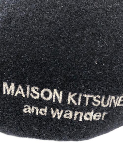 maison kitsune（メゾンキツネ）MAISON KITSUNE (メゾンキツネ) キャップ ネイビー サイズ:MLサイズの古着・服飾アイテム