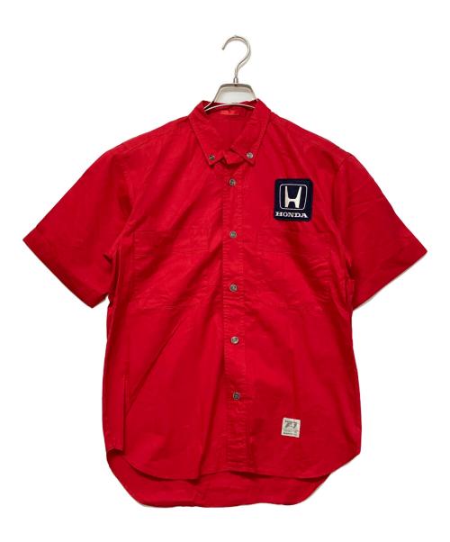 HONDA（ホンダ）HONDA (ホンダ) ワークシャツ レッド サイズ:SIZE Mの古着・服飾アイテム