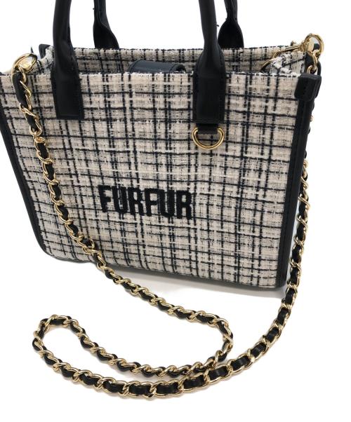 furfur（ファーファー）furfur (ファーファー) ツイートロゴトートバッグの古着・服飾アイテム