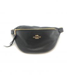 COACH（コーチ）の古着「ボディバッグ」｜ブラック