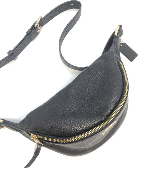 COACH（コーチ）COACH (コーチ) ボディバッグ ブラックの古着・服飾アイテム