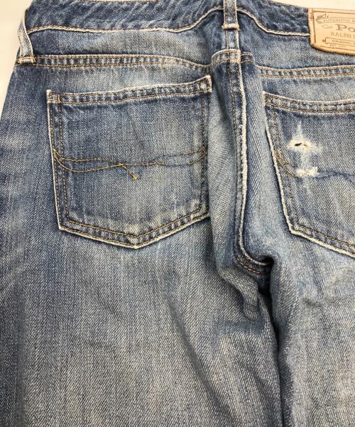 POLO RALPH LAUREN（ポロ・ラルフローレン）POLO RALPH LAUREN (ポロ・ラルフローレン) デニムパンツ インディゴ サイズ:63.5cm (W25)の古着・服飾アイテム