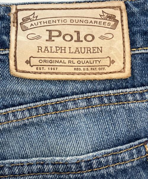 POLO RALPH LAUREN（ポロ・ラルフローレン）POLO RALPH LAUREN (ポロ・ラルフローレン) デニムパンツ インディゴ サイズ:63.5cm (W25)の古着・服飾アイテム