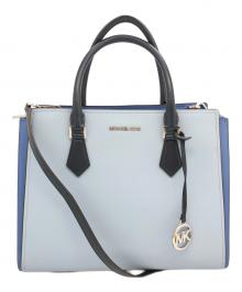 MICHAEL KORS（マイケルコース）の古着「2WAYバッグ」｜ブルー×スカイブルー